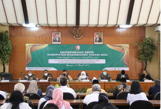 Musrenbang RKPD Kabupaten Bojonegoro Tahun 2022