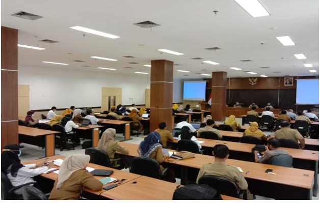 Bimtek Penyusunan Laporan Evaluasi Hasil Renja PD Triwulan I Tahun 2022