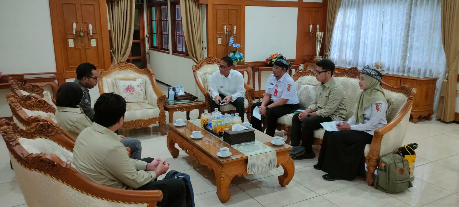 Kunjungan Audiensi Badan Pengelola Geopark Ijen UGGp dan Badan Pengelola Geopark Raja Ampat UGGp