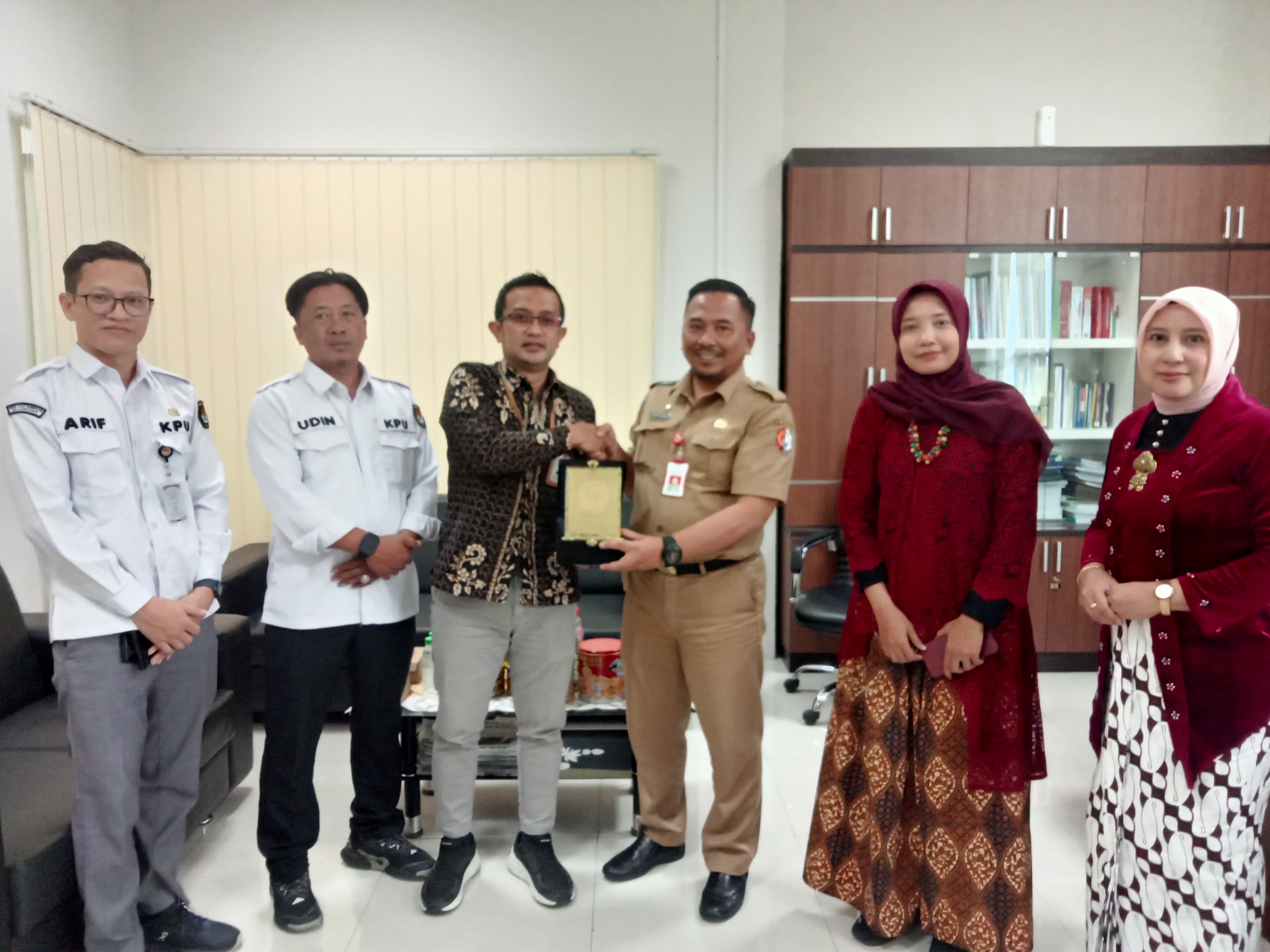 Kunjungan KPU Bojonegoro