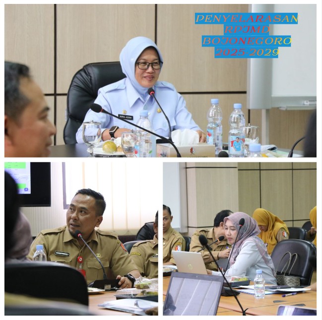 Rapat Penyelarasan Target RPJMD Tahun 2025-2029 Kabupaten Bojonegoro