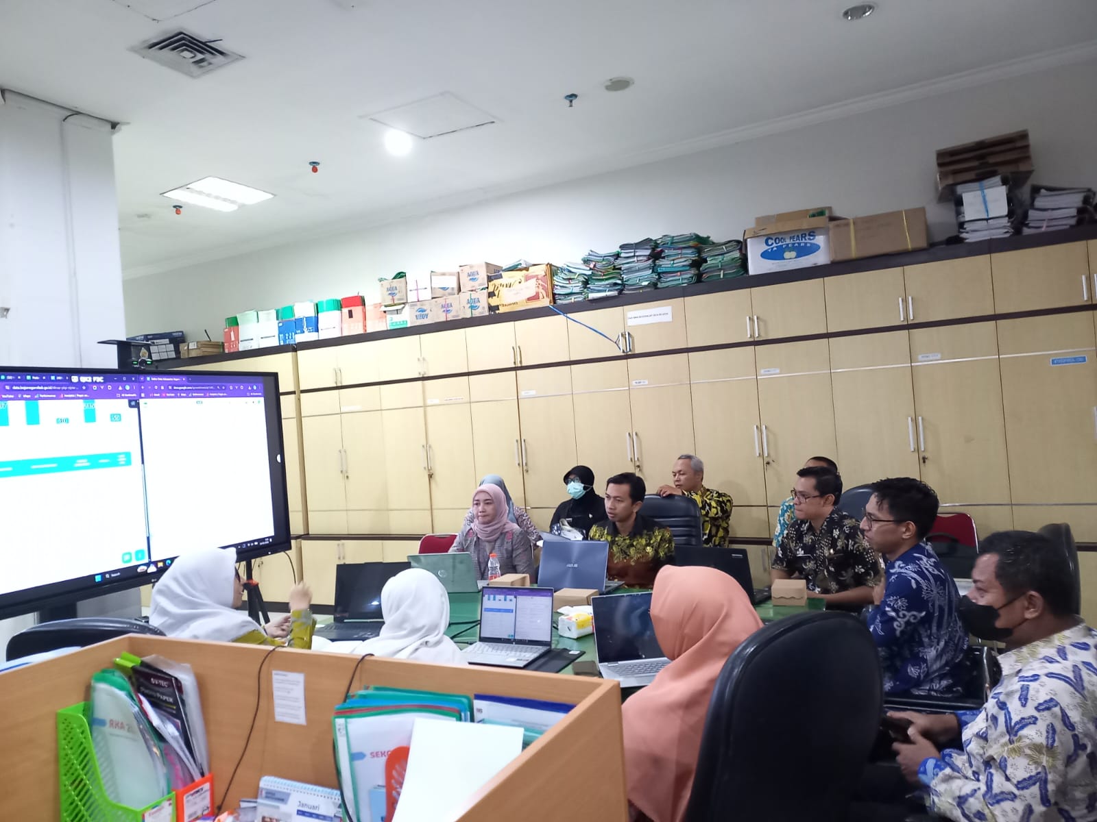 Bappeda Bojonegoro Gandeng OPD dan BPS untuk Perkuat Satu Data Daerah