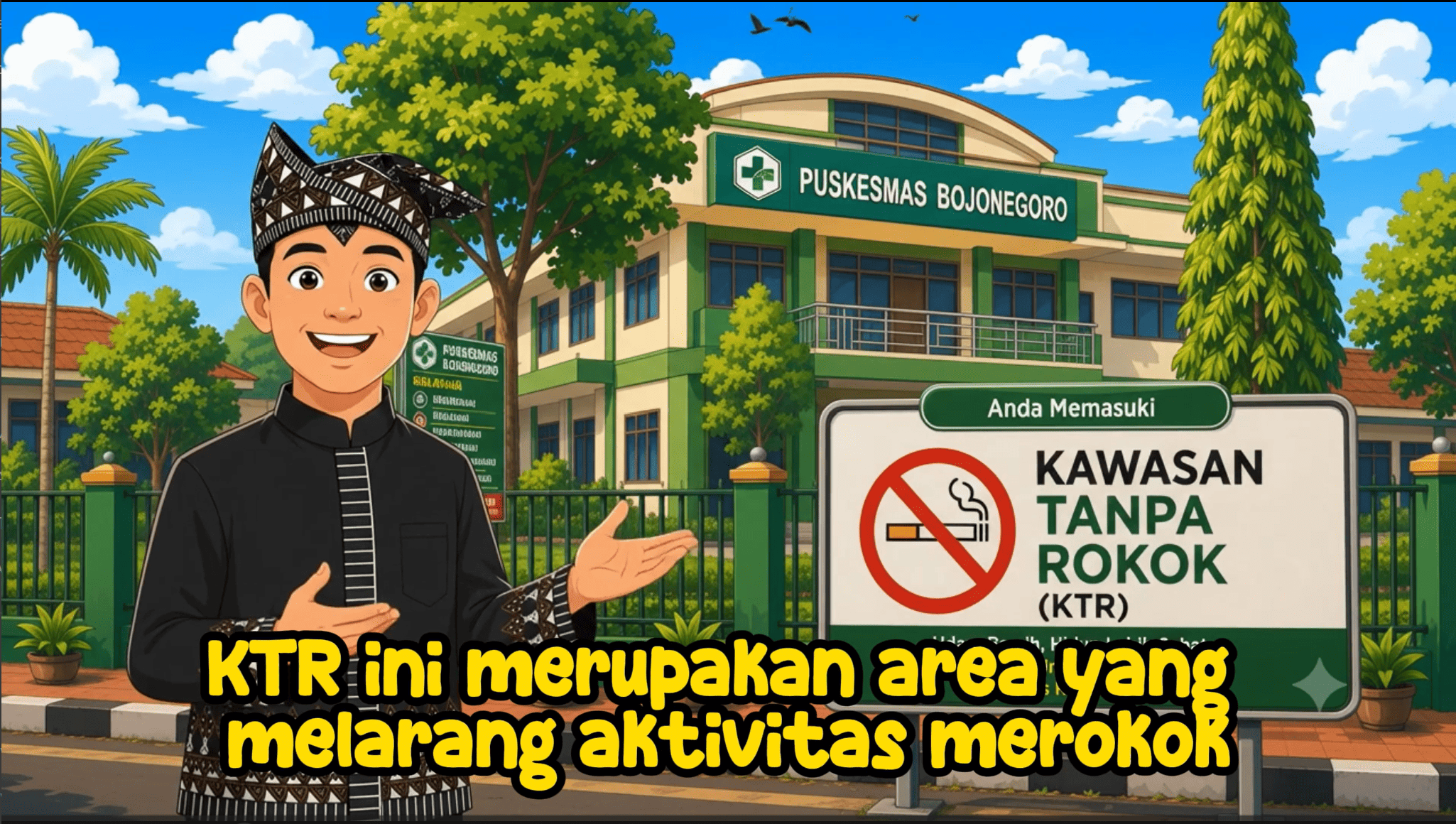 Bappeda Bojonegoro Dukung Implementasi Kawasan Tanpa Rokok (KTR)