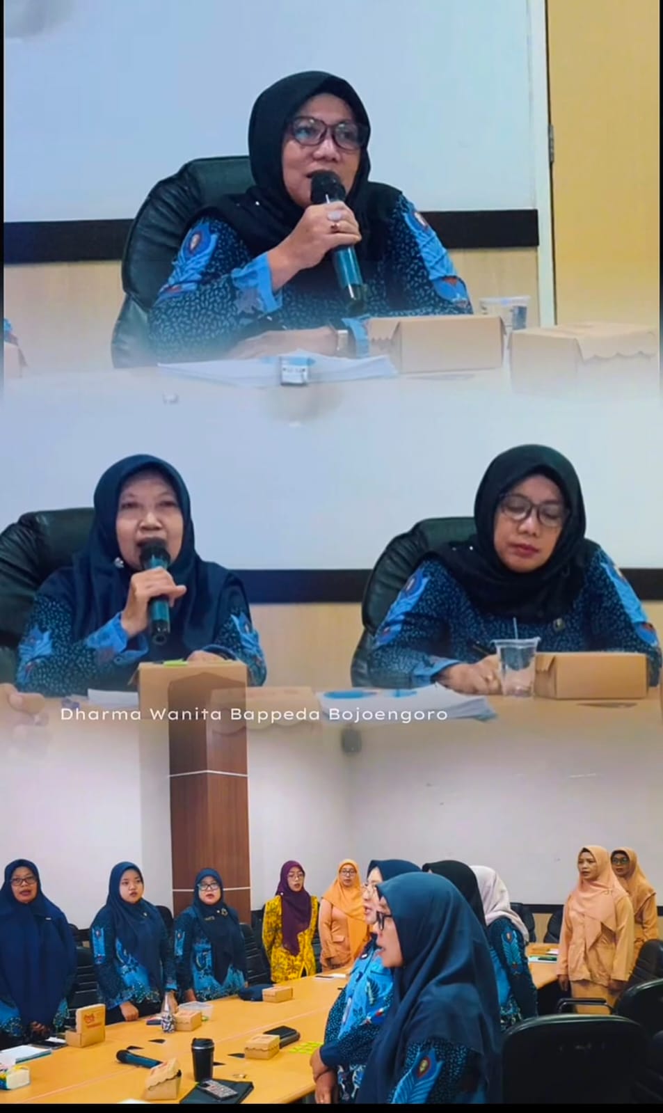 Peretemuan DWP Bappeda: Tingkatkan Silaturahmi, Pengetahuan, Kreativitas dan Kemandirian Perempuan