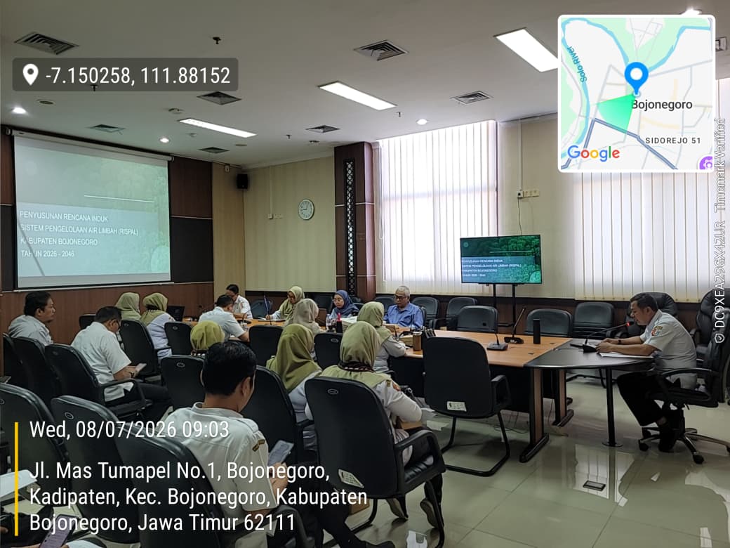 Laporan Pendahuluan RISPAL Bojonegoro: Awal Perencanaan Air Limbah Terpadu