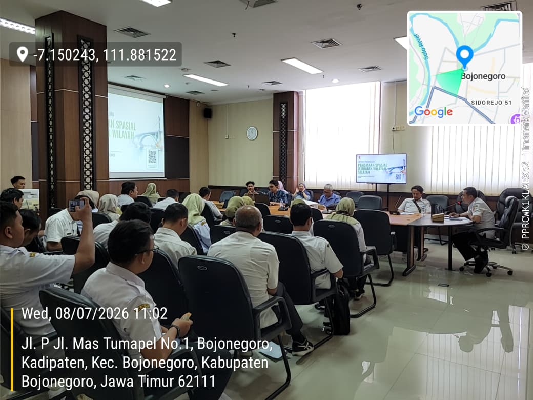 Pembahasan Lapdal Pemetaan Jembatan Wilayah Selatan untuk Perkuat Konektivitas Infrastruktur