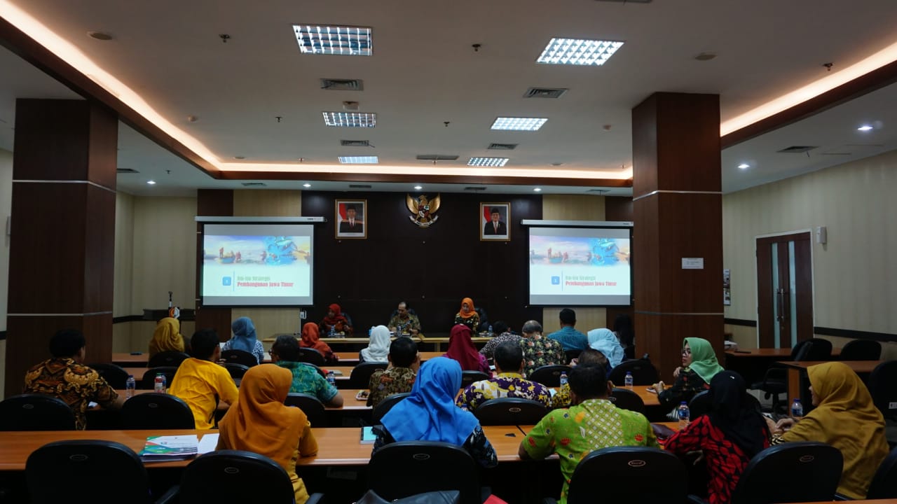 Materi  Rapat Sinkronisasi Program Prioritas Gubernur Jawa Timur Tahun 2019