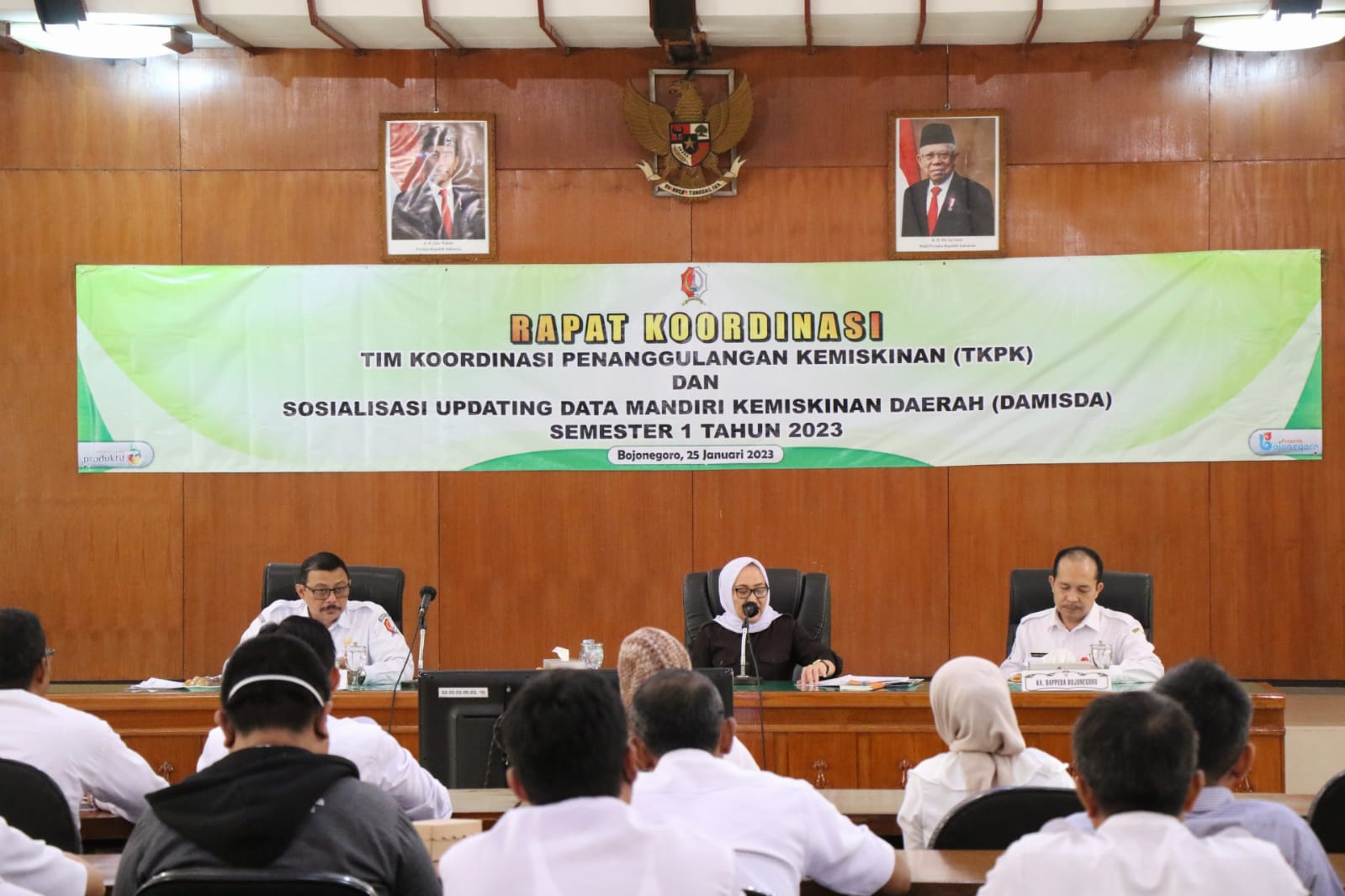 Rapat    Koordinasi   TKPK   dan   Sosialisasi Updating Data Mandiri Kemiskinan Daerah (DAMISDA)