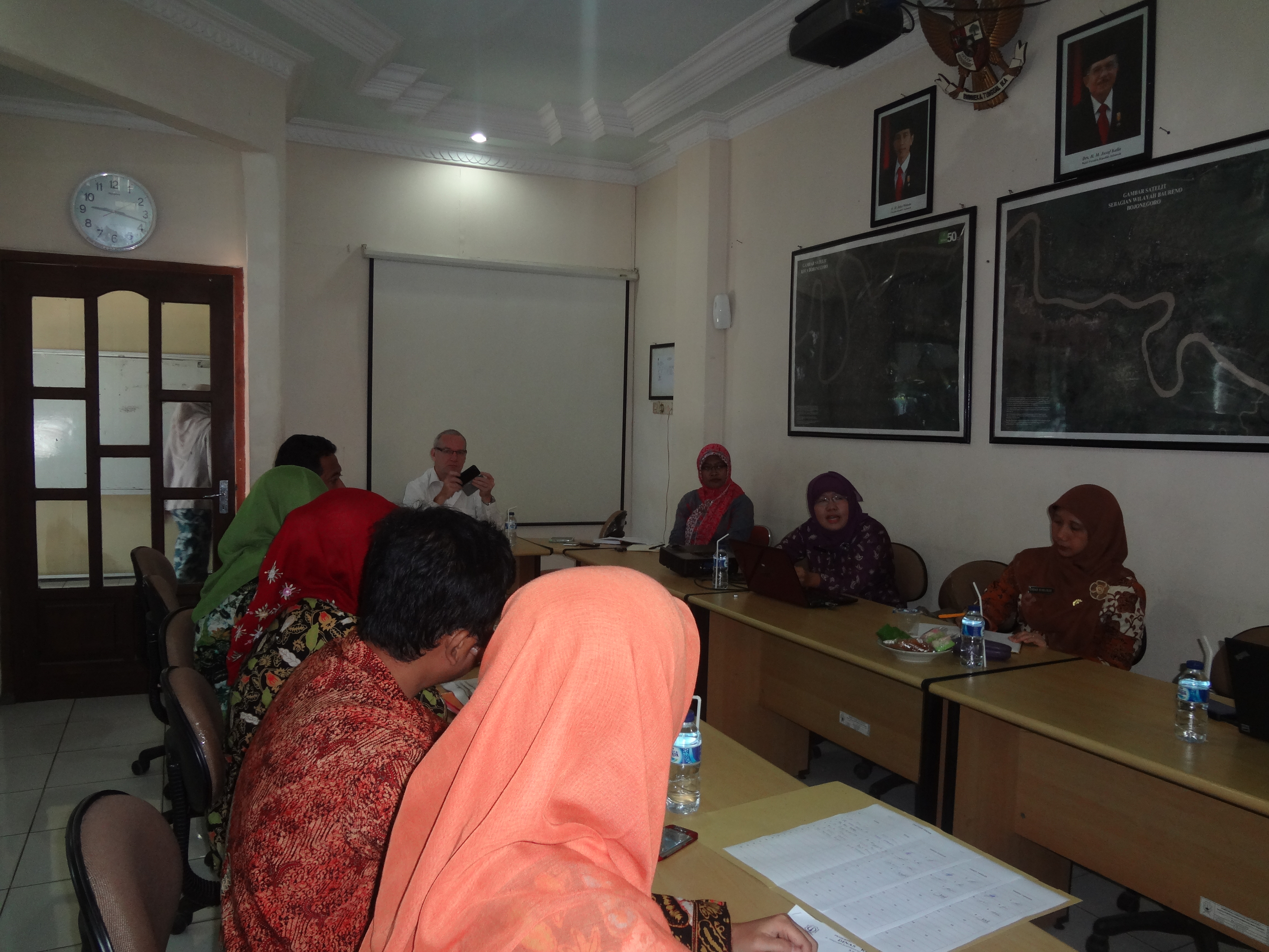 Rapat Koordinasi BAPPEDA dengan World Bank
