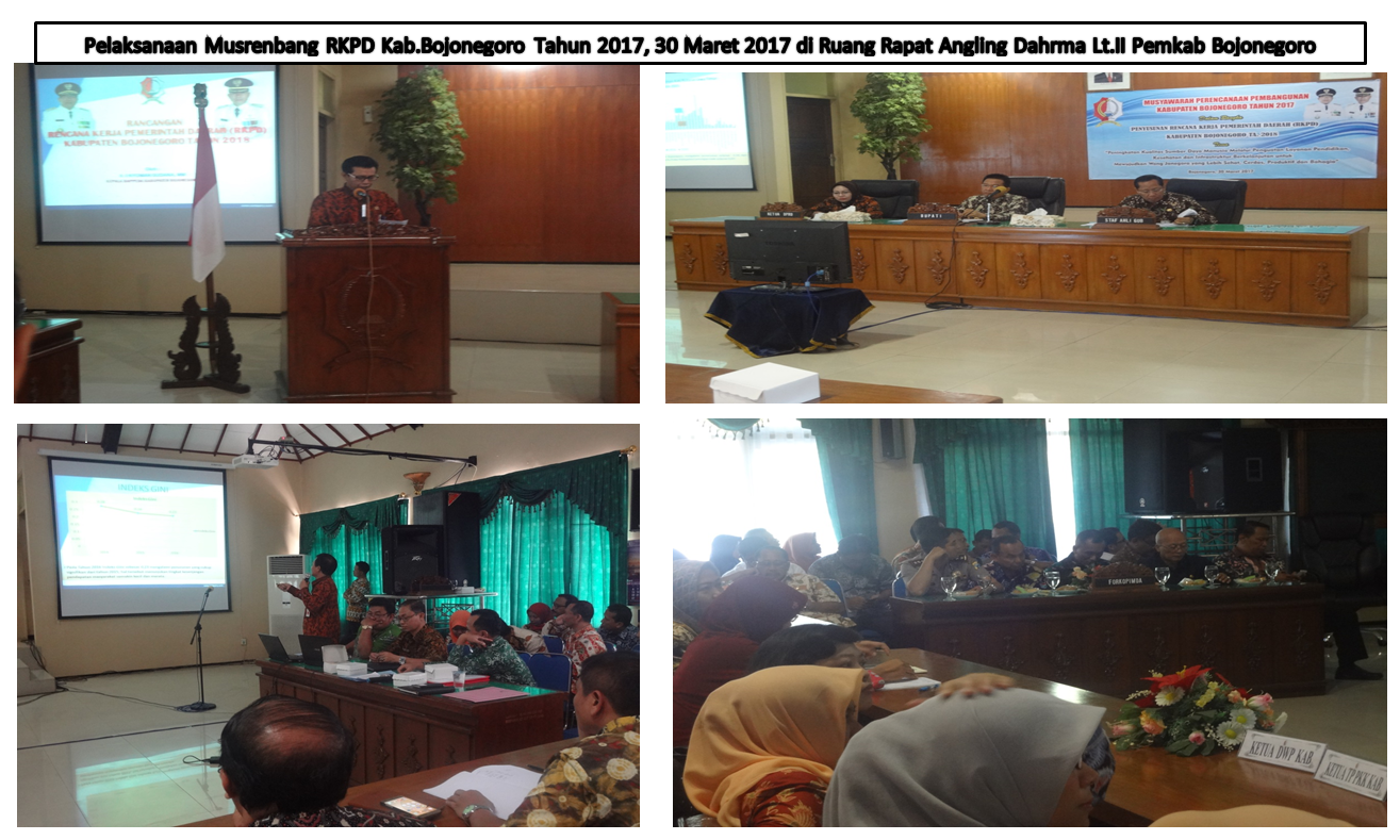 Musrenbang RKPD Kab.Bojonegoro Tahun 2017