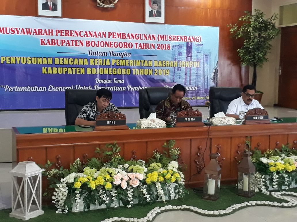 Musrenbang Kab.Bojonegoro Tahun 2018