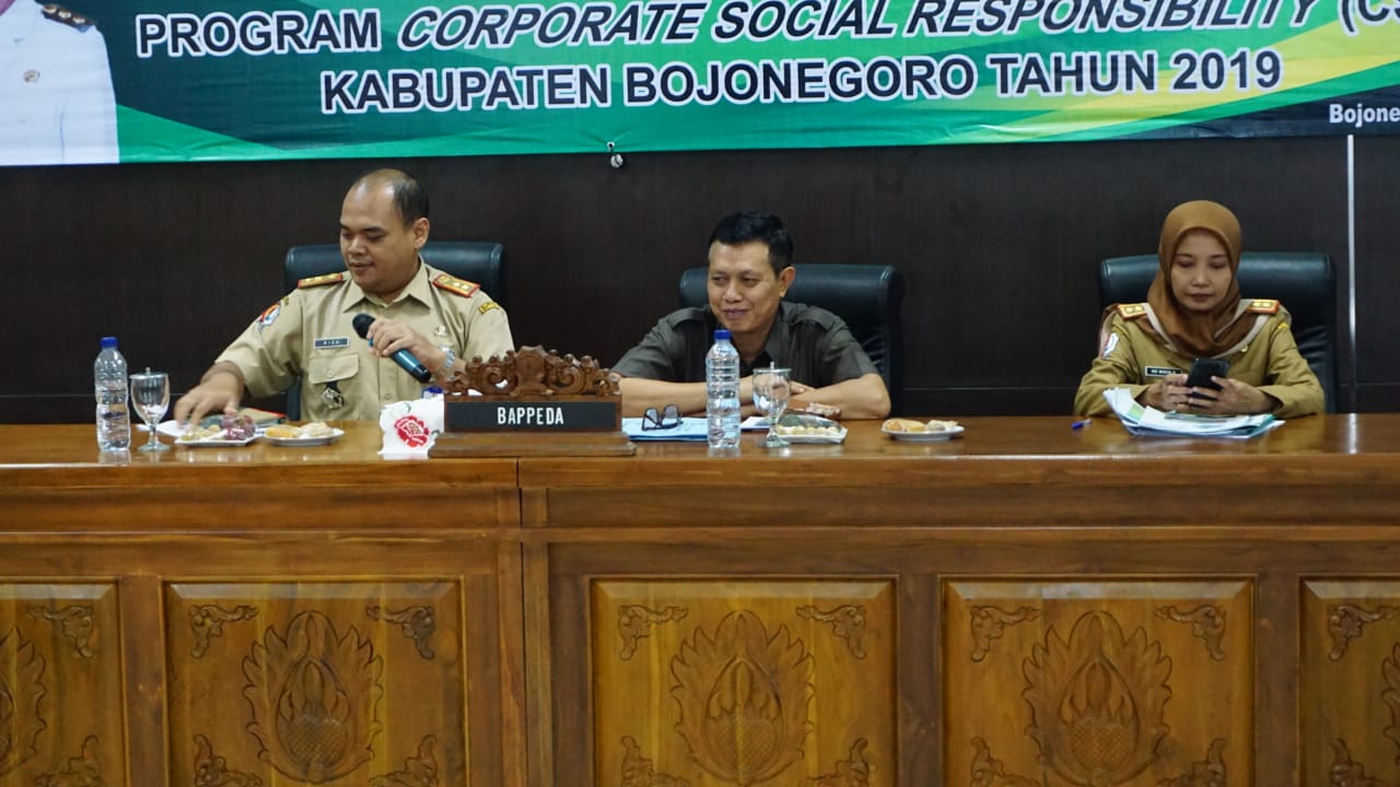 Rapat CSR dengan Ibu Bupati