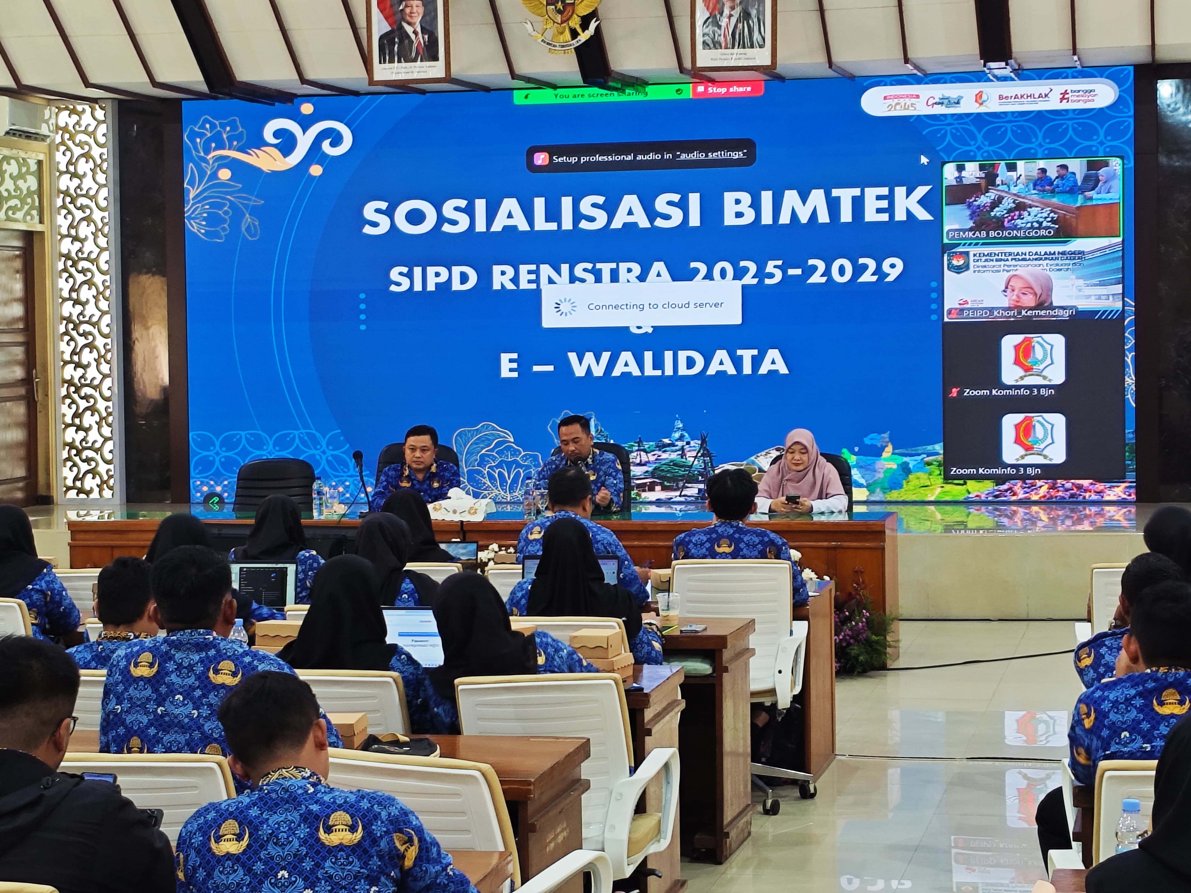 SOSIALISASI BIMTEK SIPD RENSTRA & E-WALIDATA