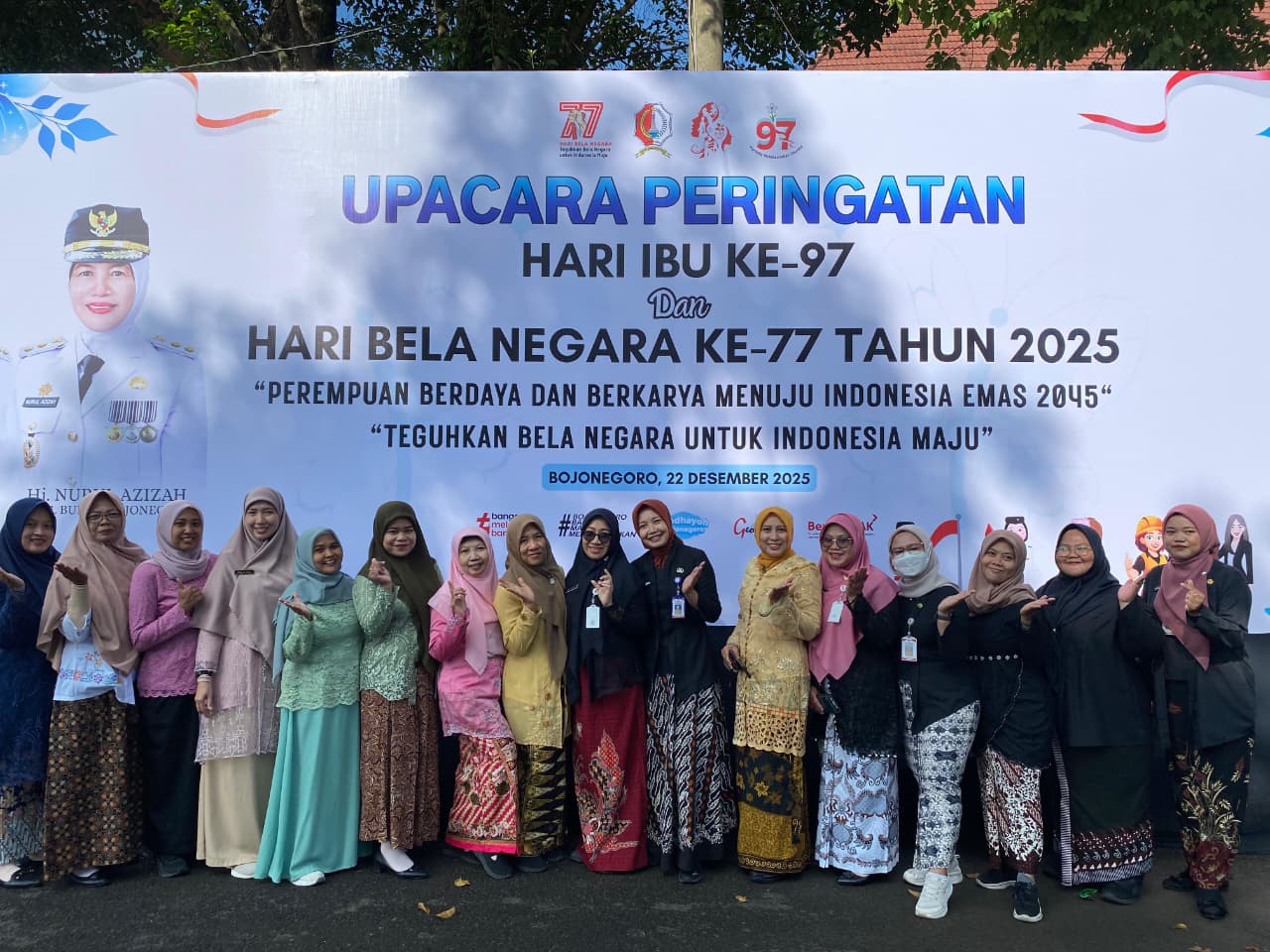 UPACARA PERINGATAN HARI IBU DAN HARI BELA NEGARA