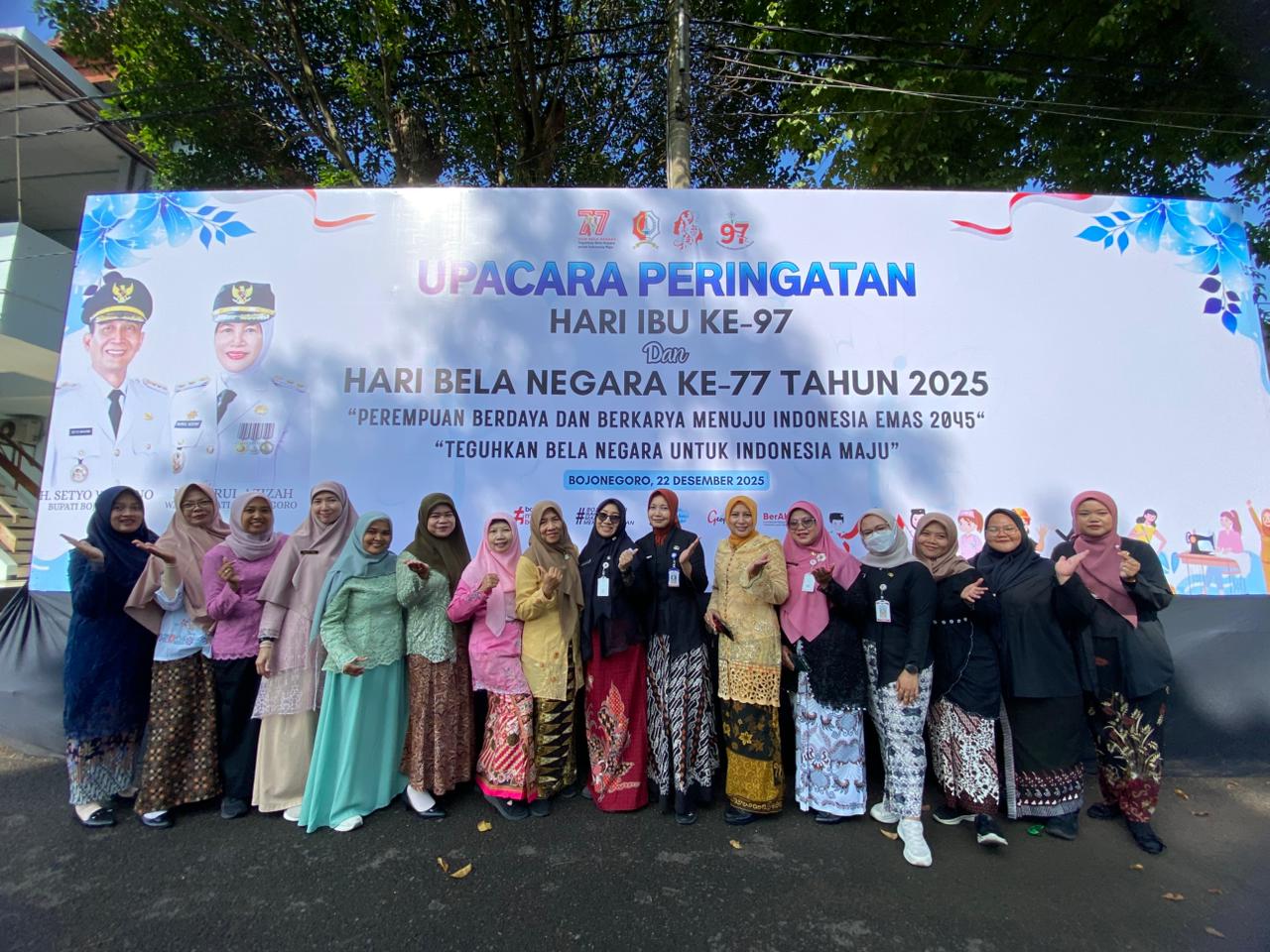 UPACARA PERINGATAN HARI IBU DAN HARI BELA NEGARA