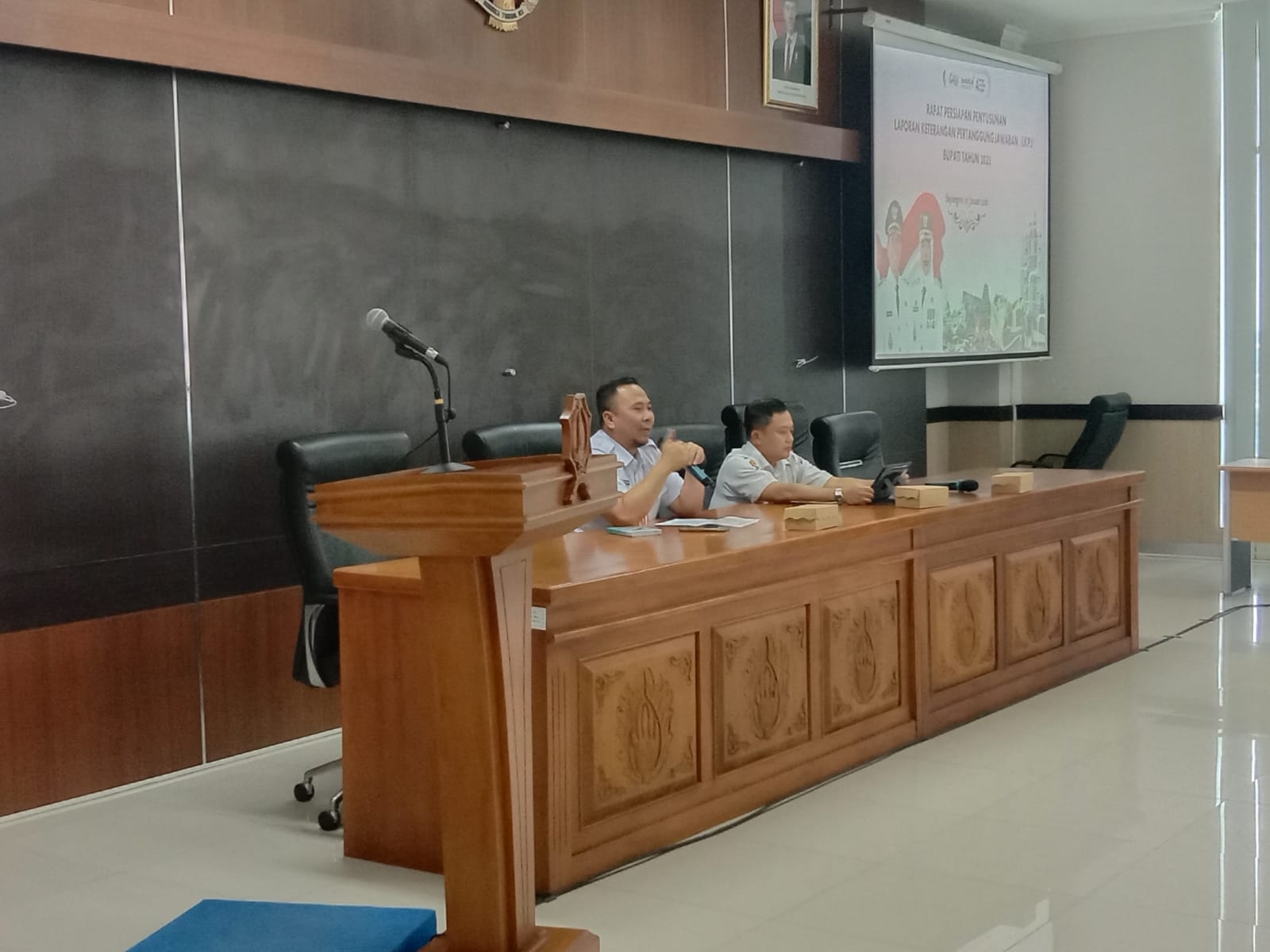 RAPAT PERSIAPAN PENYUSUNAN LKPJ BUPATI TAHUN 2025
